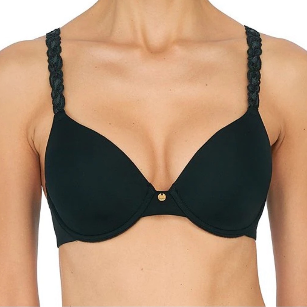 Natori Pure Luxe Contour Bra 32 D black